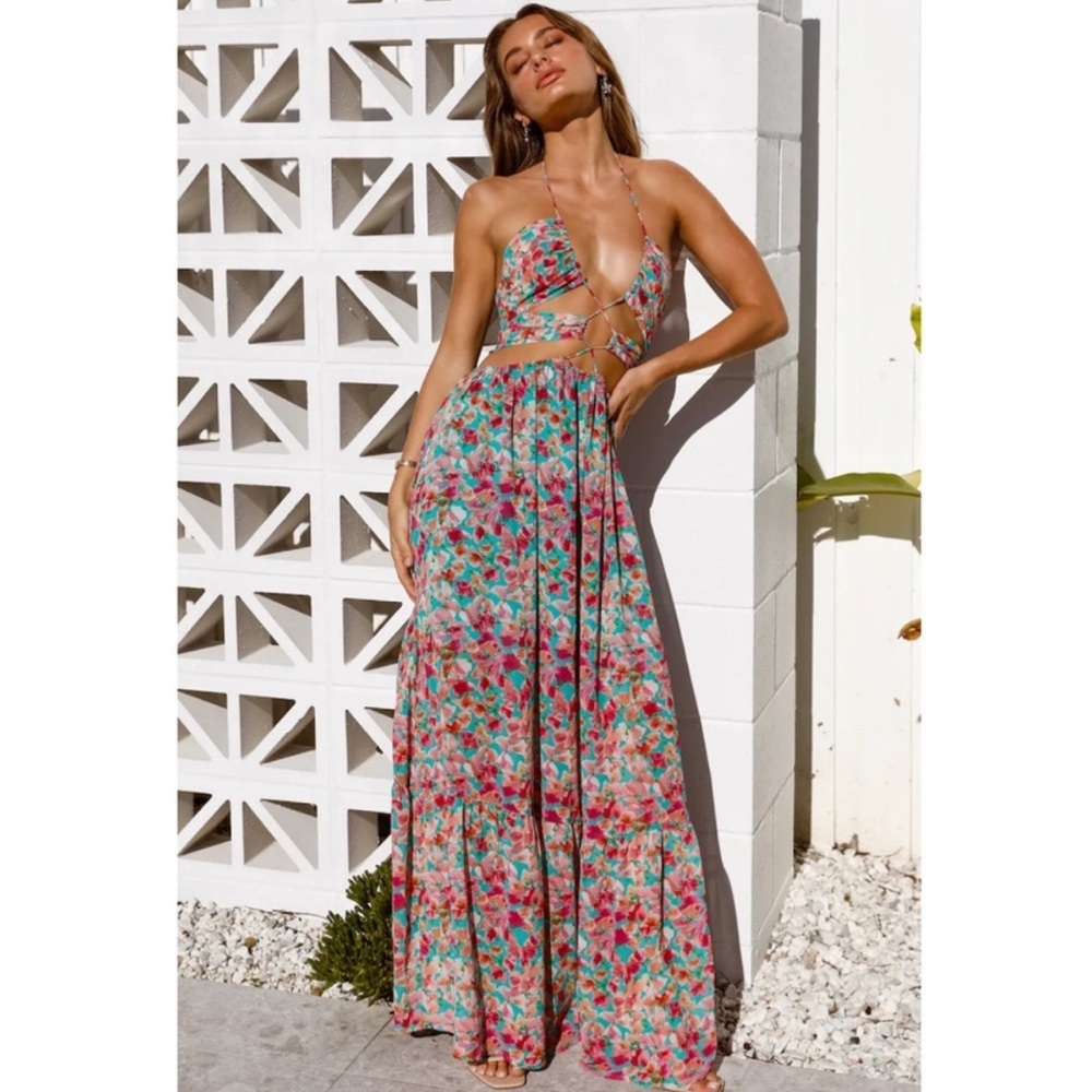 Hello Molly Free Flight Maxi Dress Size Small